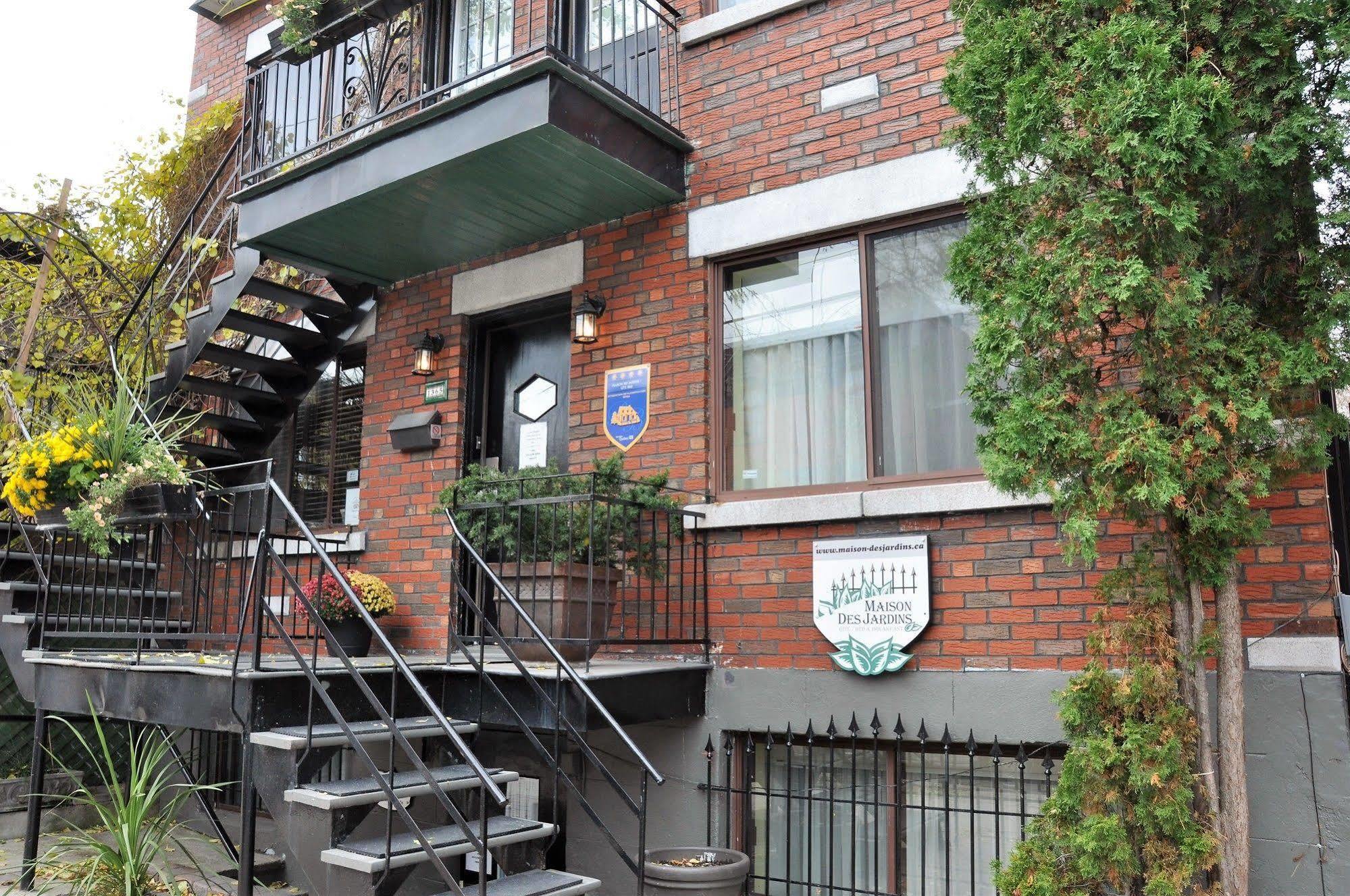Maison Des Jardins B & B Montréal Eksteriør billede